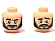 Lot ID: 31904412 Part No: 3626bpb418 Name: Minifig, Head Dual Sided Black Beard, Bushy Eyebrows, Grin / Worried Pattern Lot ID: 31904412 Part No: 3626bpb418 Name: Minifig, Head Dual Sided Black Beard, Bushy Eyebrows, Grin / Worried Pattern