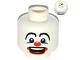 Lot ID: 31904784 Part No: 3626bpb607 Name: Minifig, Head Large Drawn Eyebrows, Blue Eye Make-up, Big Red Nose and Large Red Mouth Pattern (Clown) Lot ID: 31904784 Part No: 3626bpb607 Name: Minifig, Head Large Drawn Eyebrows, Blue Eye Make-up, Big Red Nose and Large Red Mouth Pattern (Clown)